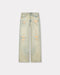KENZO Turn up wide fit jeans in Japanese denim Men's Apparel