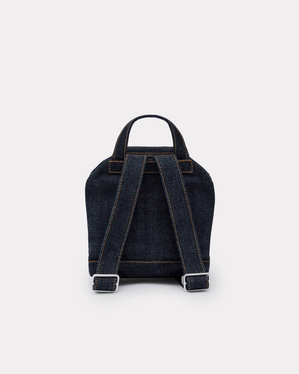 KENZO バッグ Kenzo: Black 'KENZO Furoshiki' Mini Leather Bag | SSENSE