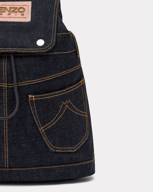 KENZO 'KENZO Five Pockets' backpack in denim-like twill Accessories