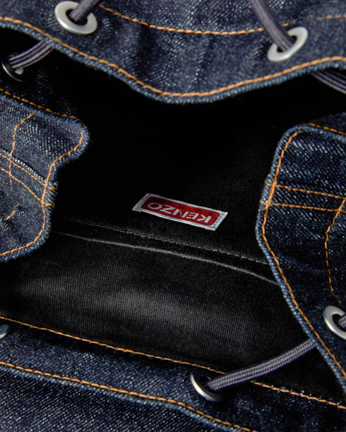 KENZO 'KENZO Five Pockets' backpack in denim-like twill Accessories