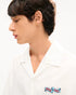 KENZO 'KENZO Jumping Tiger' haiwaiian short sleeve shirt in cotton poplin Men's Apparel