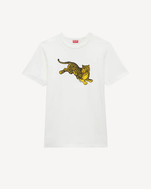 KENZO Jumping Tiger' Slim Tee Shirt Mens Apparel