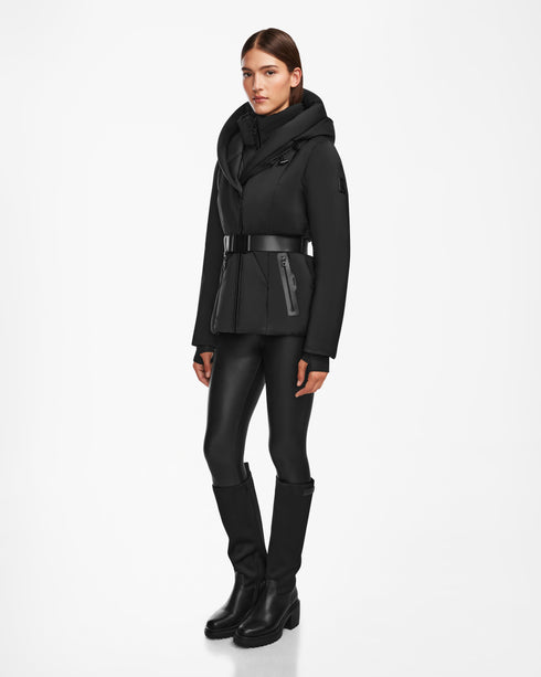 RUDSAK KOLAD Belted Short Down Puffer Womens Apparel