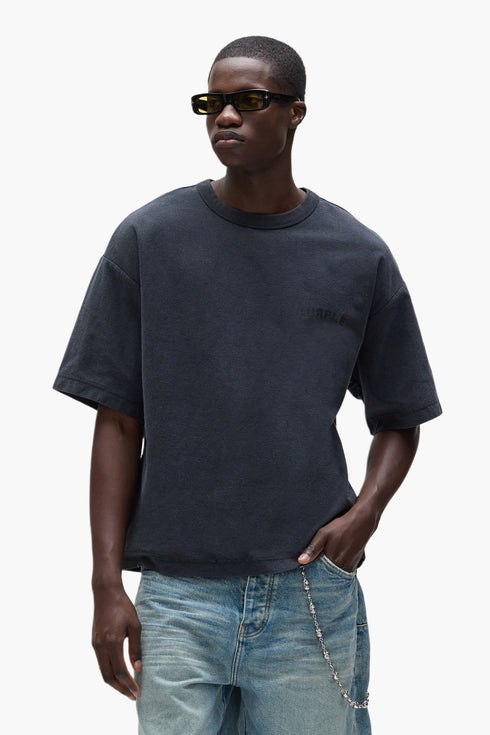 PURPLE BRAND M1057 Wordmark Tee Mens Apparel