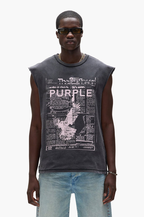 PURPLE BRAND P103 Good News Tank Top Mens Apparel