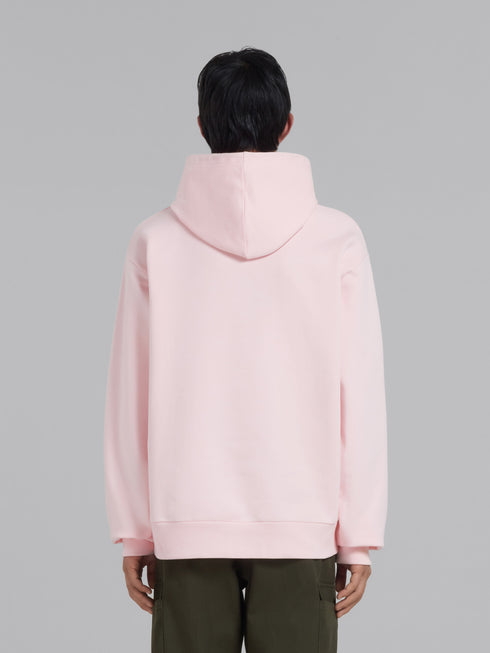 MARNI Cotton Hoodie With Marni Print Mens Apparel