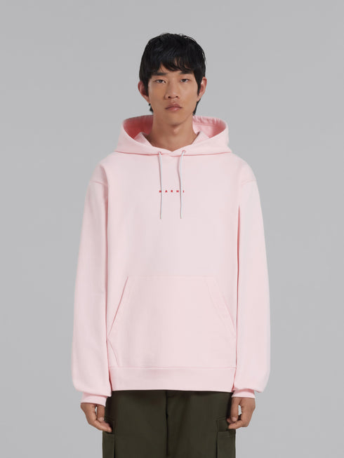 MARNI Cotton Hoodie With Marni Print Mens Apparel