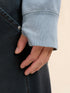 MARNI Blue cotton sweatshirt with Marni patches Men's Apparel