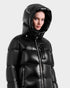 RUDSAK ASHLYN Glossy Quilted Down Puffer Womens Apparel