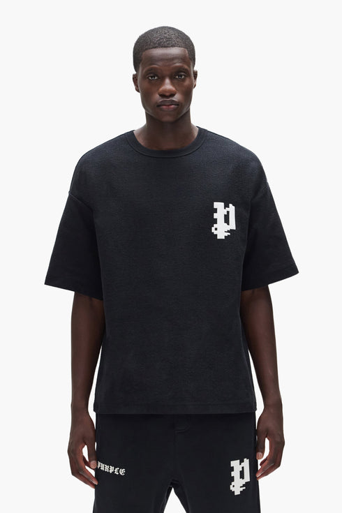 PURPLE BRAND M1057 Pixelated Tee Mens Apparel