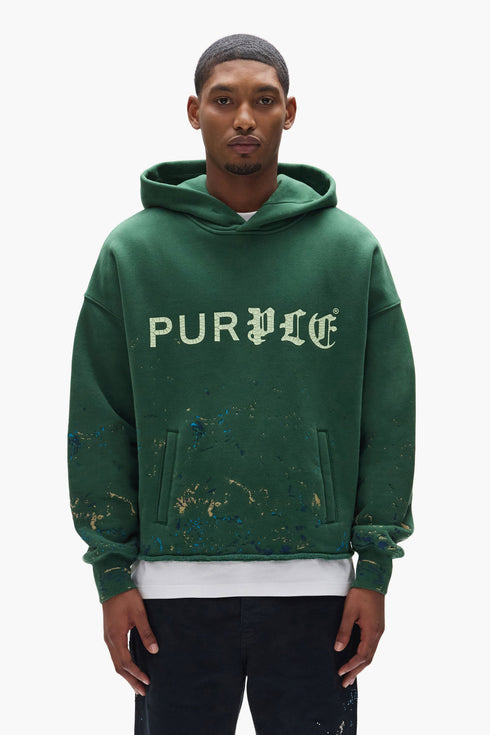 PURPLE BRAND Heavyweight Fleece Hoodie Mens Apparel