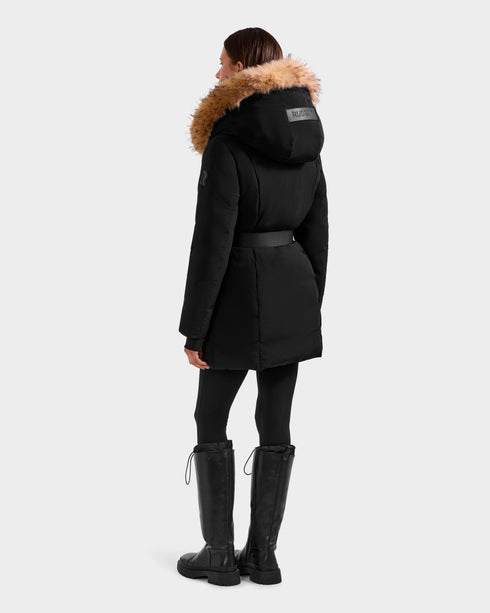 RUDSAK MODA Down Puffer With Faux Fur Womens Apparel