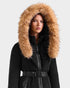 RUDSAK MODA Down Puffer With Faux Fur Womens Apparel