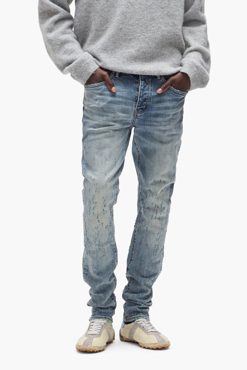 PURPLE BRAND Color Weft Buckshot Mens Apparel