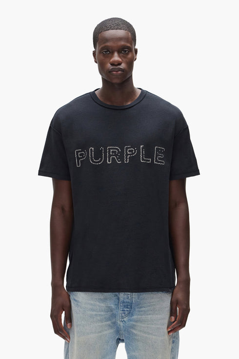 PURPLE BRAND P101 Studded Tee Mens Apparel