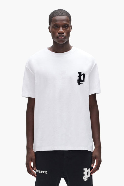 PURPLE BRAND P104 Pixelated Tee Mens Apparel