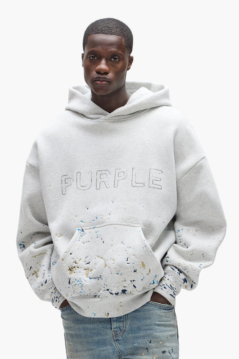 PURPLE BRAND Studded Camo Hoodie Mens Apparel