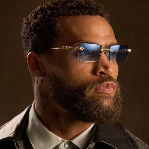 JAMES ORO Blue Tint Authentic II Unisex Sunglasses