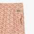 LACOSTE Lightweight Monogram Print Shorts Mens Apparel
