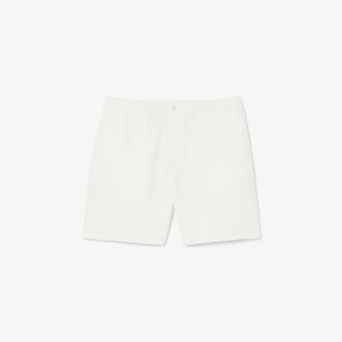 LACOSTE Lightweight Textured Shorts Mens Apparel