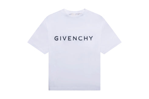 GIVENCHY Logo Short Sleeve T-Shirt Kids Apparel