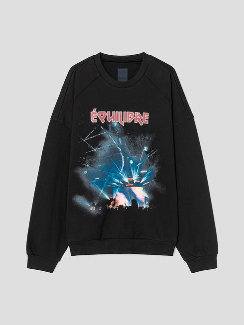 JUUN.J EQUILIBRE ROCK STAGE Overfit Sweatshirt Mens Apparel