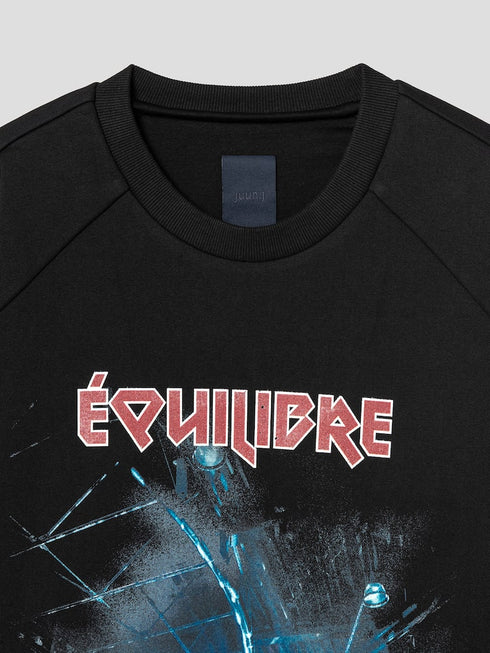 JUUN.J EQUILIBRE ROCK STAGE Overfit Sweatshirt Mens Apparel