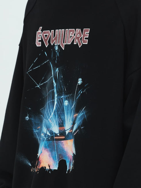 JUUN.J EQUILIBRE ROCK STAGE Overfit Sweatshirt Mens Apparel