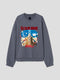 JUUN.J DOHEE KWON MOON Loose Fit Sweatshirt Mens Apparel