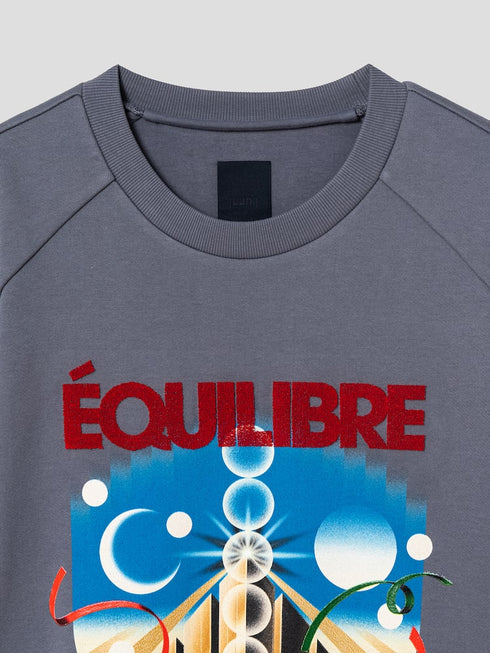 JUUN.J DOHEE KWON MOON Loose Fit Sweatshirt Mens Apparel