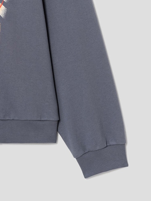 JUUN.J DOHEE KWON MOON Loose Fit Sweatshirt Mens Apparel