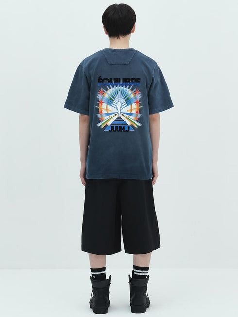 JUUN.J DOHEE KWON STARS Loose Fit Short Sleeves Mens Apparel