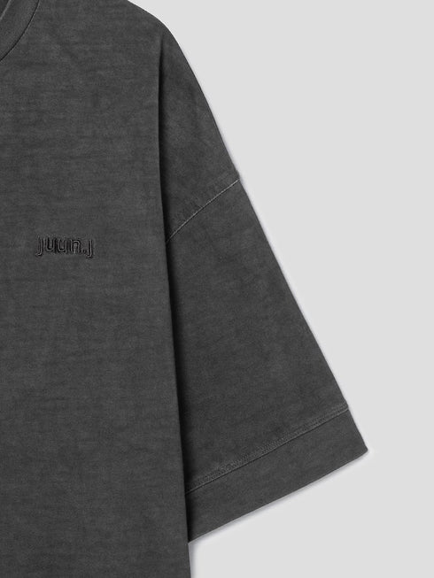 JUUN.J Pigment-dying overfit short sleeves Mens Apparel