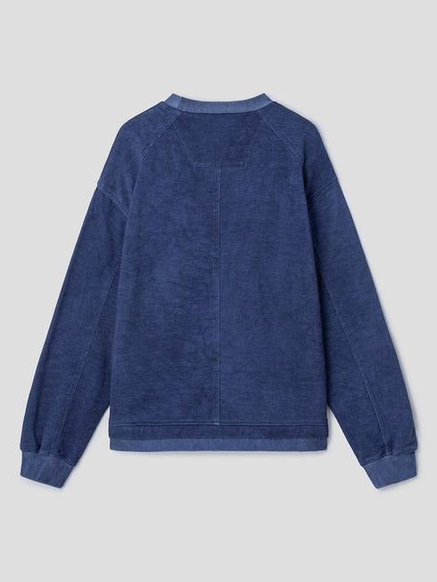 JUUN.J Pigment-dying overfit sweatshirt Mens Apparel