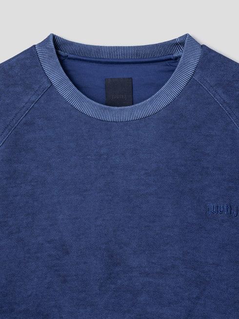 JUUN.J Pigment-dying overfit sweatshirt Mens Apparel