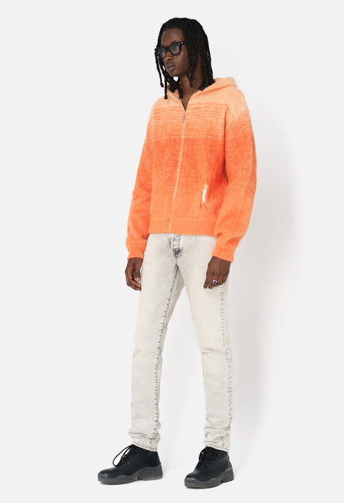 JOHN ELLIOTT Gradient Mohair Full-zip Mens Apparel