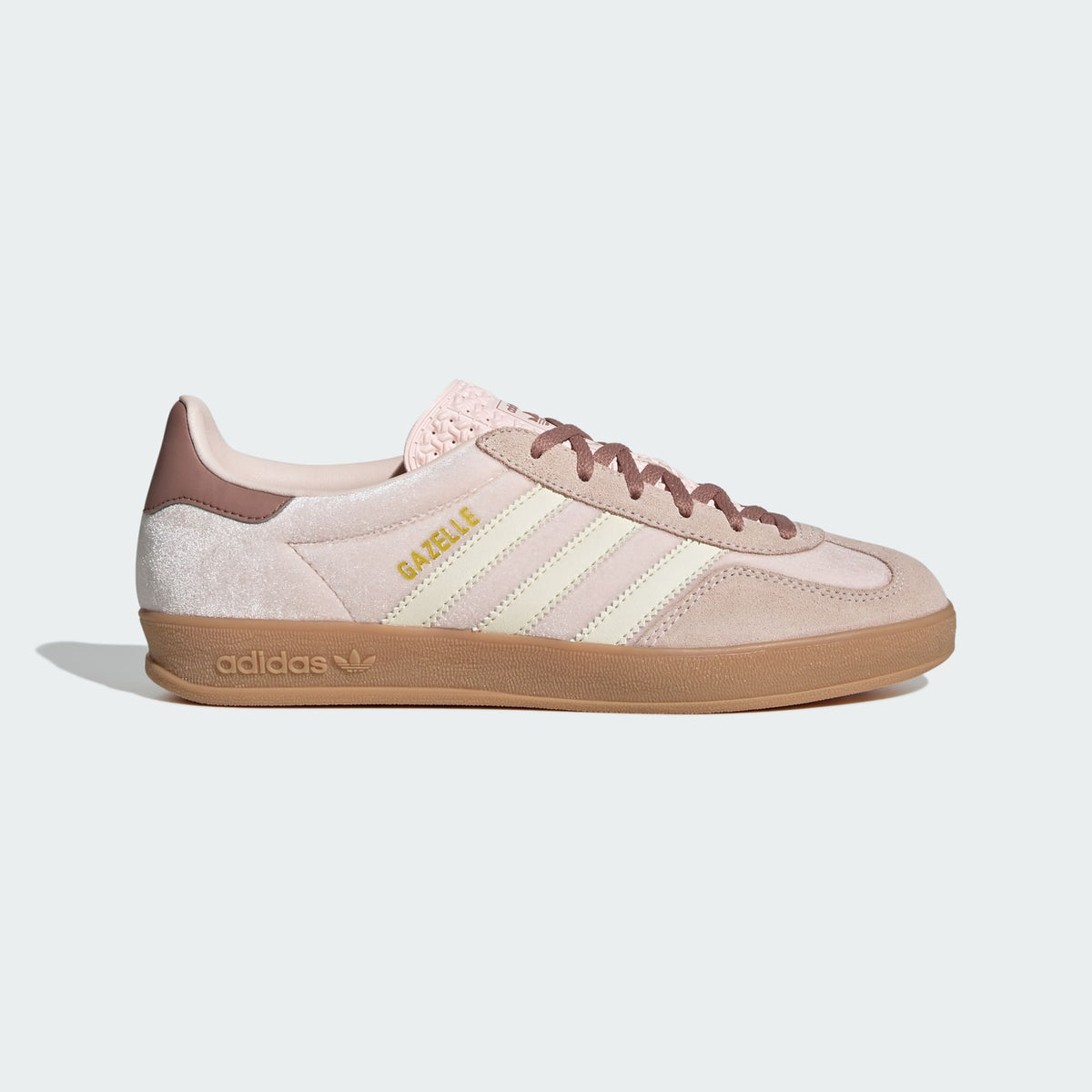adidas gazelle silver green womens adidas Gazelle Indoor Shoes - Women's - Wonder Quartz / Warm Clay / Gum
