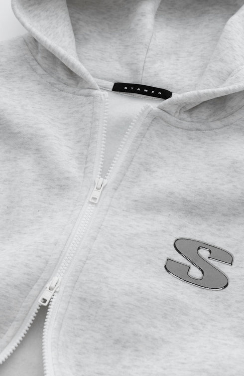 STAMPD Chrome Flame Zip Hoodie Mens Apparel