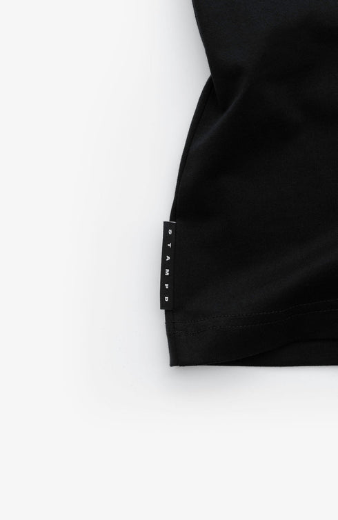 STAMPD Chrome Flame Ls Relaxed Tee Mens Apparel