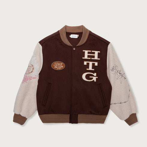 HONOR THE GIFT D-holiday Htg Letterman Jacket Mens Apparel