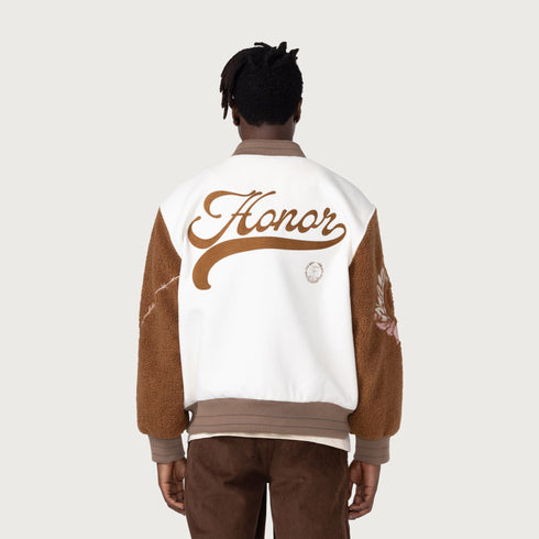 HONOR THE GIFT D-holiday Htg Letterman Jacket Mens Apparel