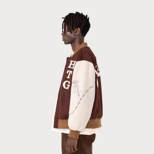 HONOR THE GIFT D-holiday Htg Letterman Jacket Mens Apparel