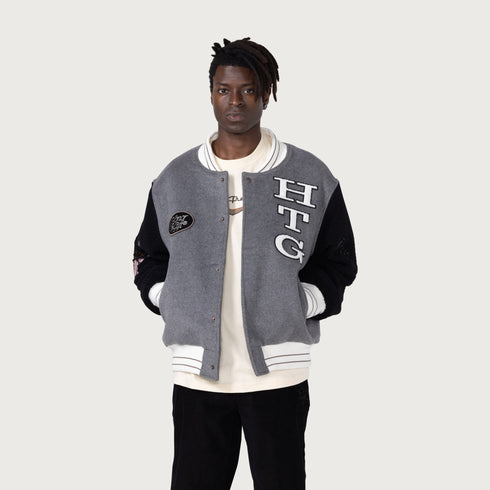 HONOR THE GIFT D-holiday Htg Letterman Jacket Mens Apparel