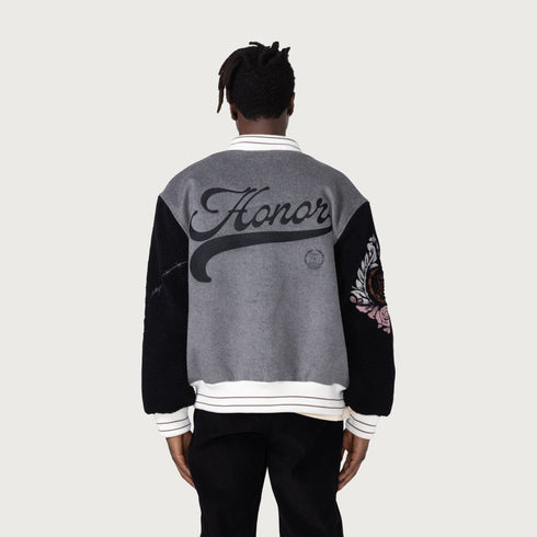 HONOR THE GIFT D-holiday Htg Letterman Jacket Mens Apparel
