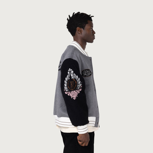 HONOR THE GIFT D-holiday Htg Letterman Jacket Mens Apparel