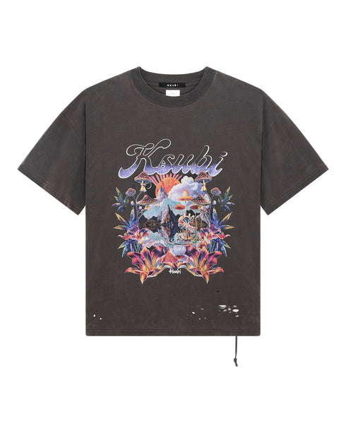 KSUBI Hendrix Ekcess Ss Tee Fded Blk Mens Apparel