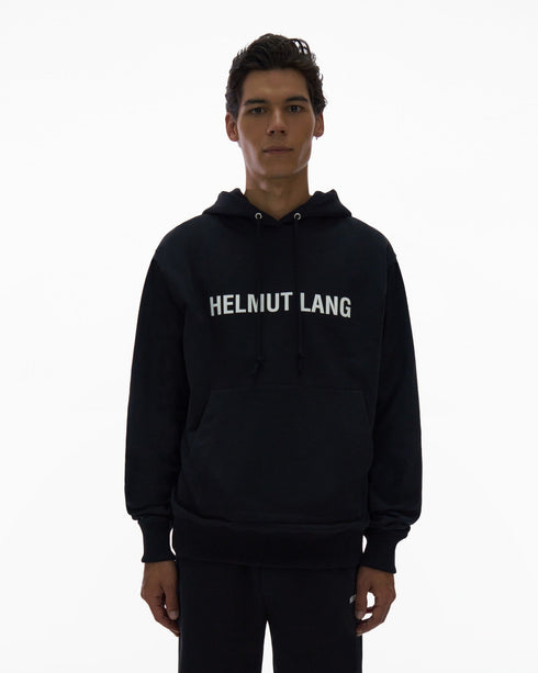 HELMUT LANG Core Logo Hoodie Mens Apparel