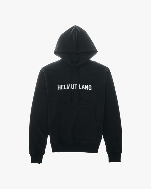 HELMUT LANG Core Logo Hoodie Mens Apparel
