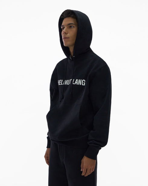 HELMUT LANG Core Logo Hoodie Mens Apparel