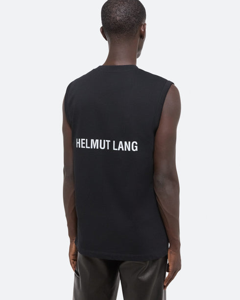 HELMUT LANG Logo Muscle Tank Mens Apparel